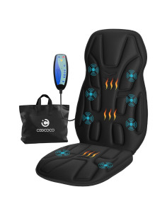 Masajeador de Espalda CooCoCo con Calor y Vibración 8 Motores