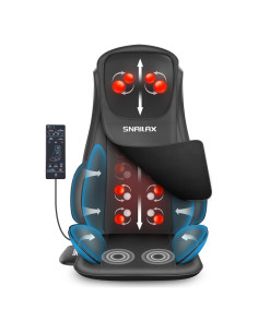 Masajeador Shiatsu Snailax SL-229-N con Calor y Compresión