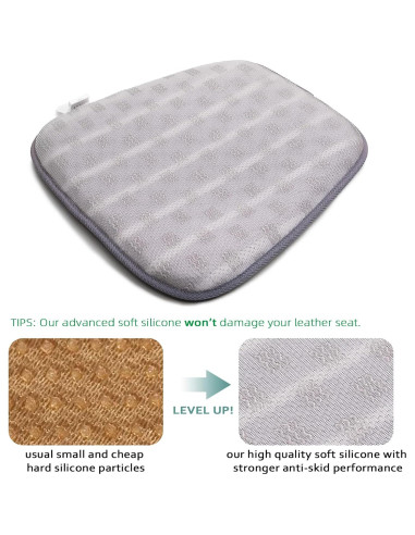 Cojín de Asiento de Coche AEROiVi 3D Transpirable Antideslizante