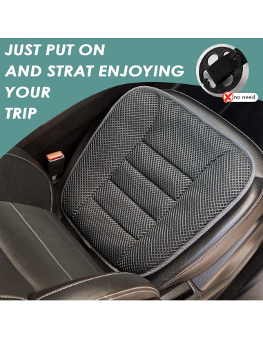 Cojín de Asiento de Coche AEROiVi 3D Transpirable Antideslizante