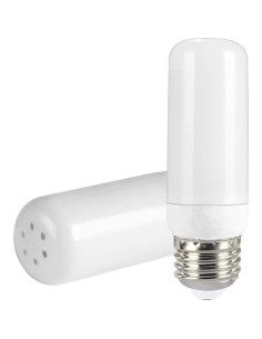 QLEE Bombilla LED Efecto Llama 3W E26 Amarilla 2 Paquete 2