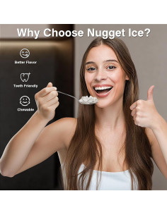 Máquina de Hielo Nugget Antarctic Star HZB-15NB 15,42 kg/24h 2