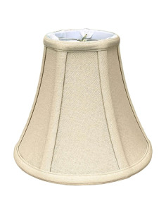 Pantalla de Lámpara True Bell Royal Designs 8.9x15.2x15.9 cm Lino Beige