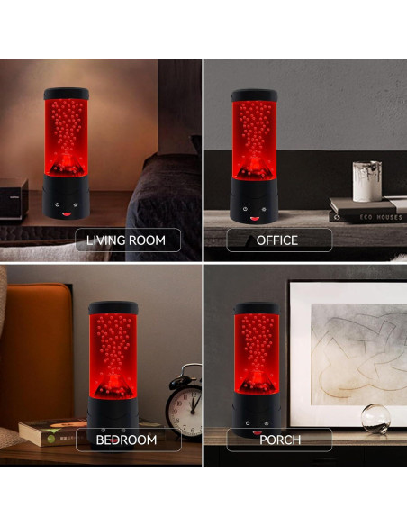 Lámpara Volcán LED Ganbipu con 16 Colores y Bomba Silenciosa