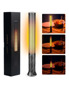 Lámpara de Mesa LED Inalámbrica SEHNLICH Gris Platino 2600mAh