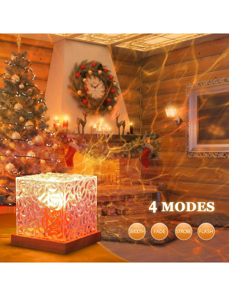 Paquete de 2 Lámparas de Olas ITEFDTUTNE 16 Colores RGB