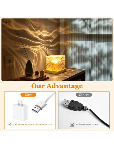 Paquete de 2 Lámparas de Olas ITEFDTUTNE 16 Colores RGB