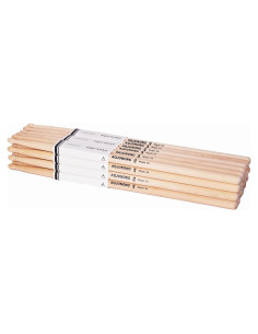 Baquetas de Madera de Arce 5A - 12 Pares para Percusión