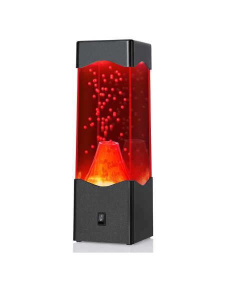 Lámpara de Volcán LED TNOIE - Luz Nocturna Relajante USB