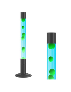 Lámpara de Movimiento Líquido LKUA 76 cm Azul y Rojo