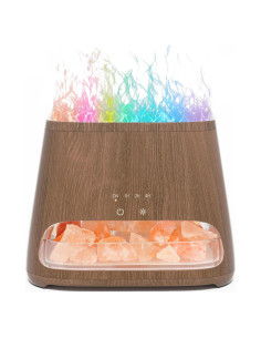 Difusor de Aromaterapia y Lámpara de Sal Salkin 150ml Oscuro