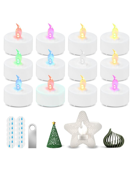 Kit de Lámpara LED HEETHYCOOL para Bambu Labs - 150 Horas RGB