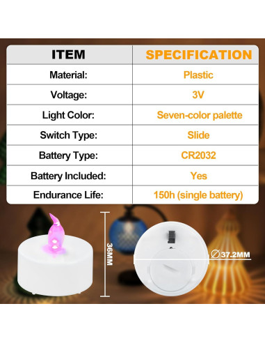 Kit de Lámpara LED HEETHYCOOL para Bambu Labs - 150 Horas RGB