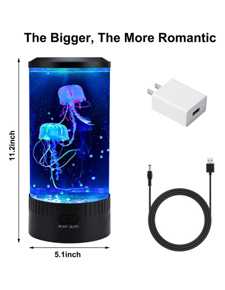 Lámpara LED de Medusa TOUBIK 13.06 cm x 29 cm con Control Remoto Lámpara LED de Medusa TOUBIK 13.06 cm x 29 cm con Control Remoto