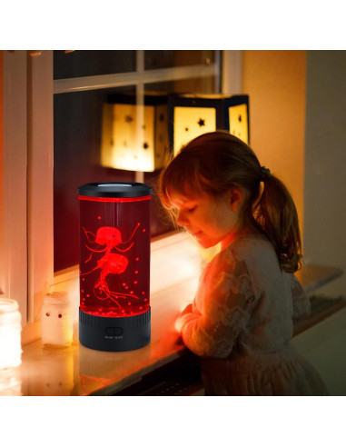 Lámpara LED de Medusa TOUBIK 13.06 cm x 29 cm con Control Remoto