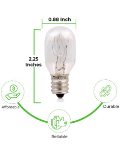 Bombillas Incandescentes T7 15W E12 para Lámparas de Sal - Paquete de 6 2