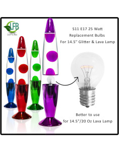 Bombilla Incandescente SouLight S11 E17 25W Paquete de 4 2