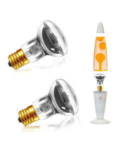 Bombilla de Lava R39 E17 25W Regulable 2700K Blakapoo - Paquete de 2