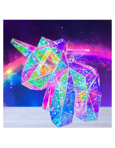 Luz Nocturna LED Unicornio 30x16x26cm - Lámpara Infantil