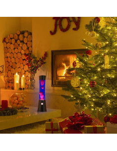 Lámpara de Movimiento Líquido Vanful 40.64 cm Púrpura 2