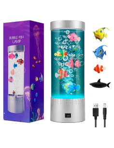 Lámpara Acuática LED RABOW RUN RR-2402 con Burbujas 32cm