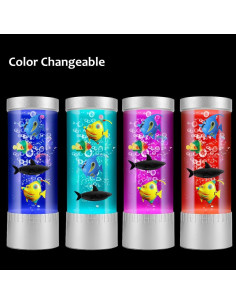 Lámpara Acuática LED RABOW RUN RR-2402 con Burbujas 32cm 2