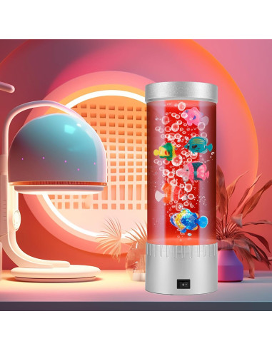 Lámpara Acuática LED RABOW RUN RR-2402 con Burbujas 32cm