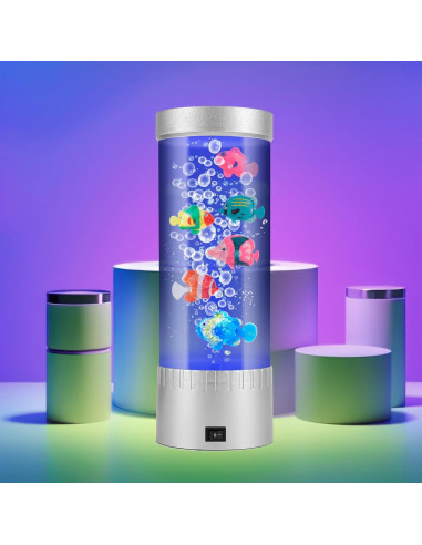 Lámpara Acuática LED RABOW RUN RR-2402 con Burbujas 32cm