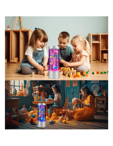 Lámpara Acuática LED RABOW RUN RR-2402 con Burbujas 32cm