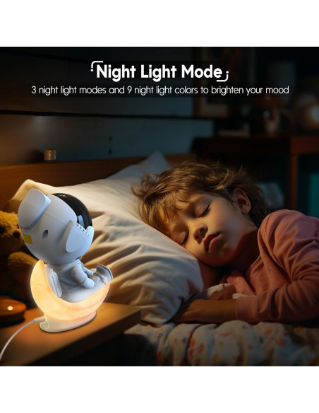 Proyector Galáctico Astronauta Rossetta con Control Remoto