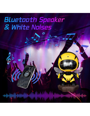 Proyector de Estrellas ADXEICE 3D Bluetooth con Control App