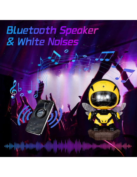 Proyector de Estrellas ADXEICE 3D Bluetooth con Control App