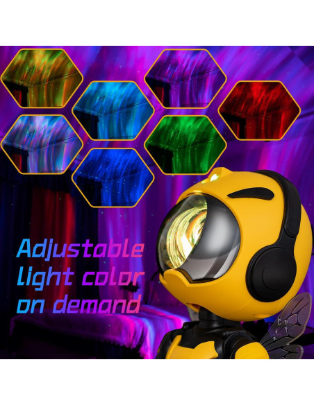 Proyector de Estrellas ADXEICE 3D Bluetooth con Control App