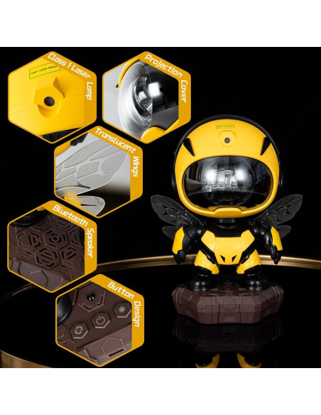 Proyector de Estrellas ADXEICE 3D Bluetooth con Control App