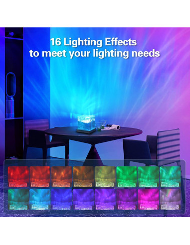 Proyector de Luces del Norte KPNUWN 16 Colores Luz Nocturna