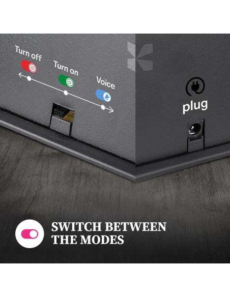 Bola de Plasma Interactiva Katzco 20 cm - Decoración LED Rosa