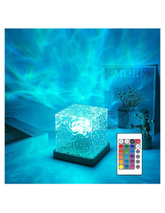 Proyector de Luz Galáctica LANXUD, 16 Colores, Control Remoto