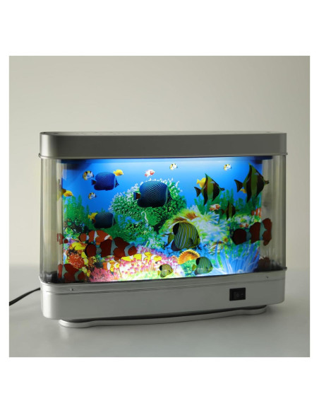 Lámpara Acuática Decorativa PTAHON 30 cm Luz Nocturna Relax