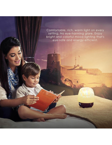 Proyector de Olas del Océano JOYFULPARTNER con Altavoz Bluetooth