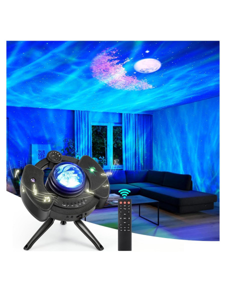 Proyector de Estrellas LUNALE BL-XK03 con Altavoz Bluetooth