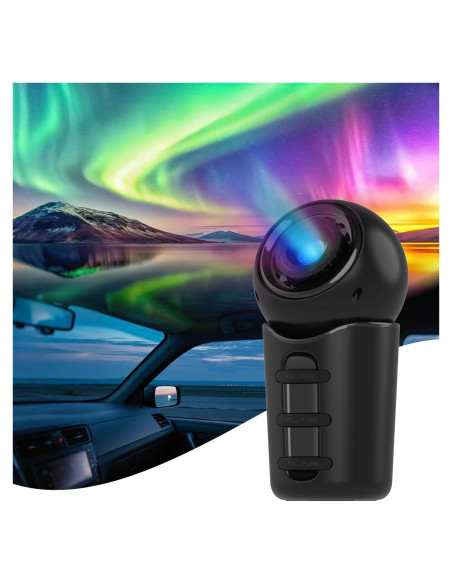 Proyector de Estrellas Galaxia Luz Nocturna Portátil 11.4cm