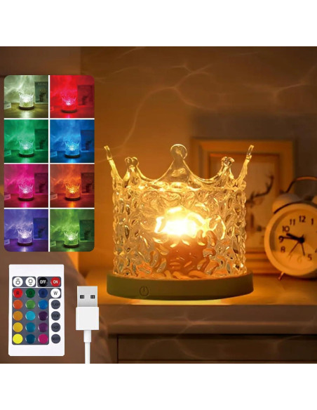 Proyector de Luces de Agua Crown LP-247040, 16 Colores