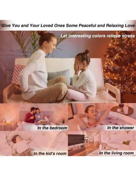 Proyector de Ondas Oceánicas Baibaiba Luz Nocturna 16 Modos