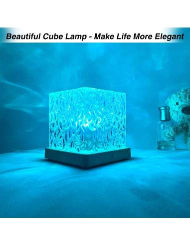 Proyector de Ondas Oceánicas Baibaiba Luz Nocturna 16 Modos