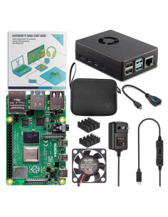 Kit Vilros Raspberry Pi 4 4GB con caja de aluminio y ventilador
