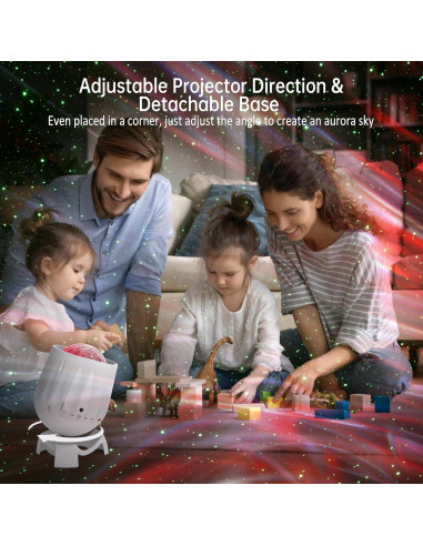 Proyector de Estrellas Recargable Twelvetooo con Bluetooth