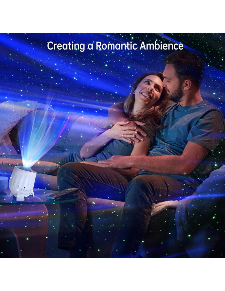 Proyector de Estrellas Recargable Twelvetooo con Bluetooth