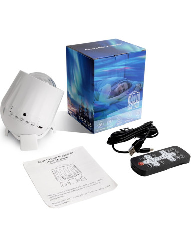 Proyector de Estrellas Recargable Twelvetooo con Bluetooth