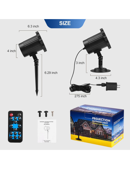 Proyector Láser RGB ZHONGSHAN SE369 para Exterior IP65 Proyector Láser RGB ZHONGSHAN SE369 para Exterior IP65
