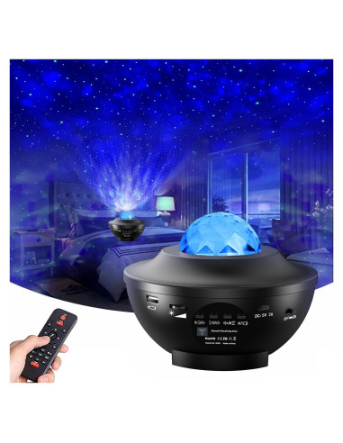 Proyector de Estrellas Itayak BL-XK01 con Altavoz Bluetooth